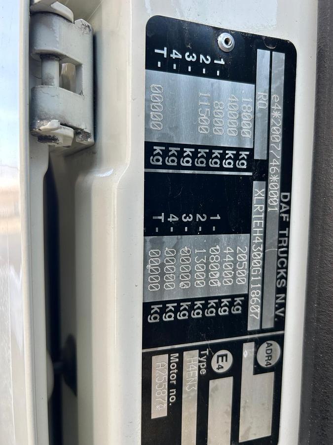 Used 2016 DAF XF106.460