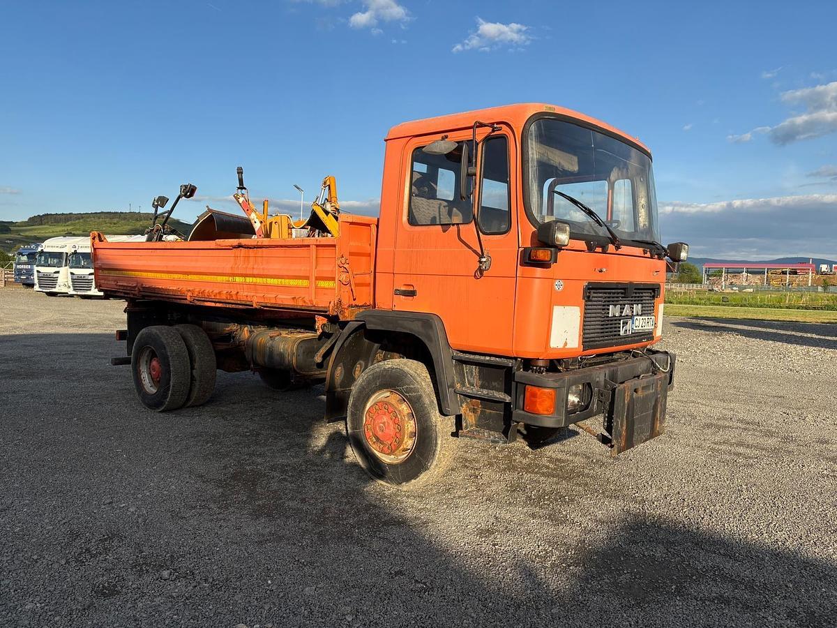 Used 1992 MAN 18.192, 4x4, kipper, 6 cilinder