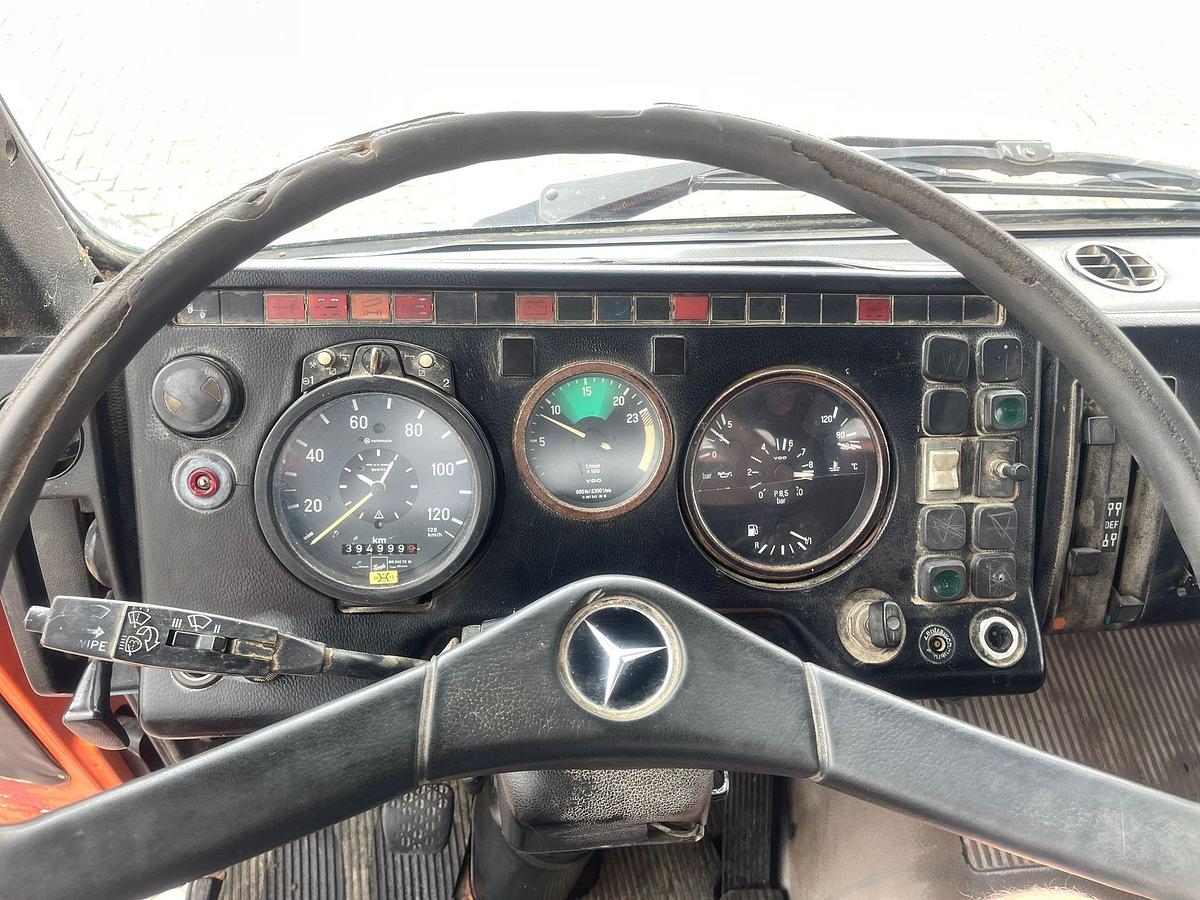 Used 1986 MERCEDES BENZ SK 2635 6x4 kipper full steel V8 ZF-bak