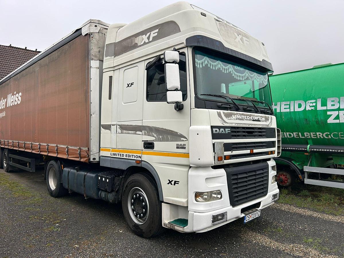 Used 2004 DAF  95 xf 480 , eur4, manual gear