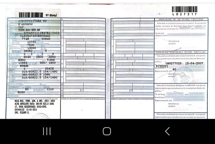 Used 2003 DAF 95 XF 430 EUR 4 AUTOMATIC