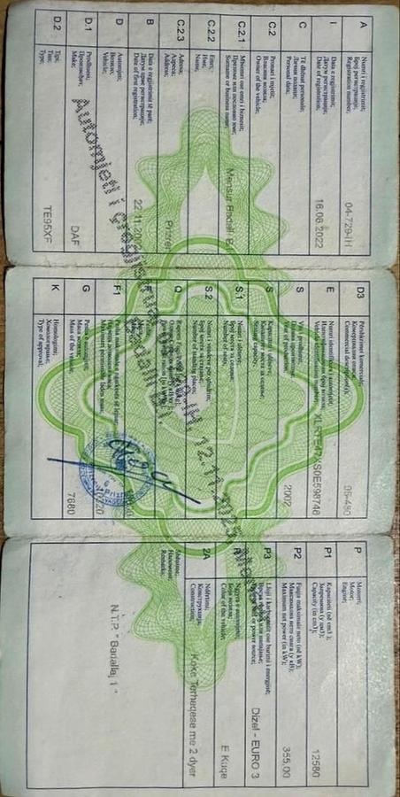 Used 2002 DAF  XF 95.480, AUTOMATIC