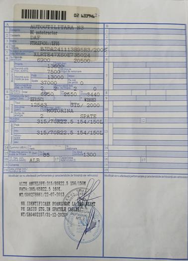 Used 2006 DAF 95 XF 430 , manual gear , eur 4