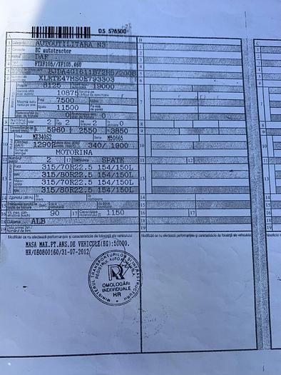 Gebruikt 2008 DAF 105.460