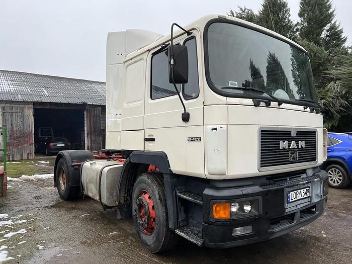 Gebruikt 1991 MAN 19.422 / manual pump / 6 cilinder /eur2