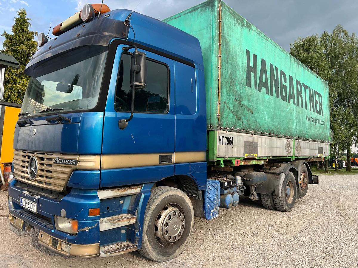 Used 1998 Mercedes benz Actros 2543 6x2 , 3 pedals