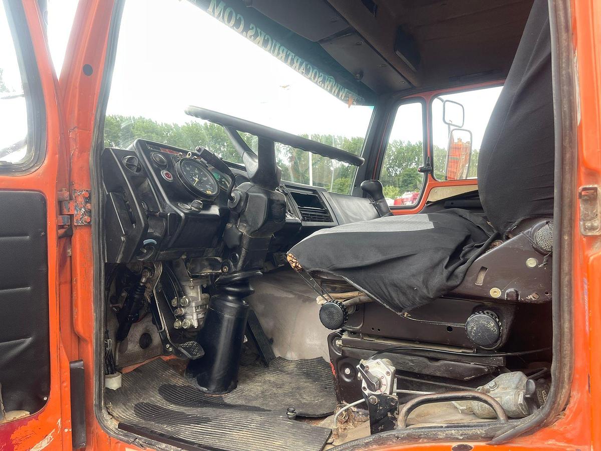 Used 1986 MERCEDES BENZ SK 2635 6x4 kipper full steel V8 ZF-bak