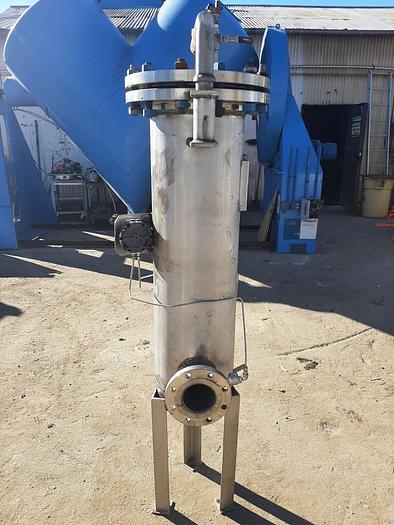 Used Filter, Cartridge, 304 S/st, Rush, 11" x 41", 230 PSI, #S744390