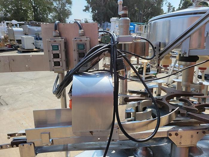 Used Filler, Bottle, 8-Head, Fogg, Rotary, Capper #C744156