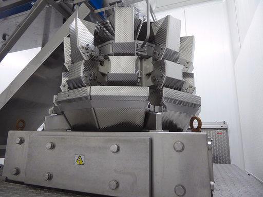 Used Yamato multihead weighing line