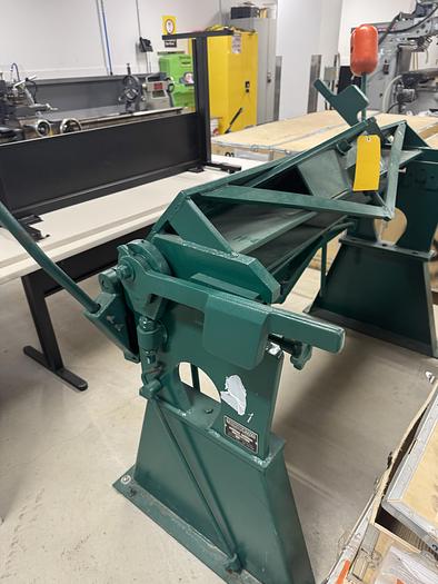 Used 12 GA. X 48" TENNSMITH, BOX & PAN FINGER BRAKE