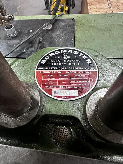 Used 6 SPINDLE, BURGMASTER TURRET DRILL