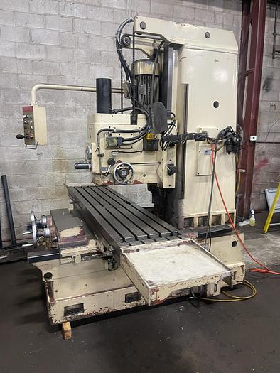 Used 19" x 86" FORTWORTH, BED TYPE VERTICAL MILLING MACHINE