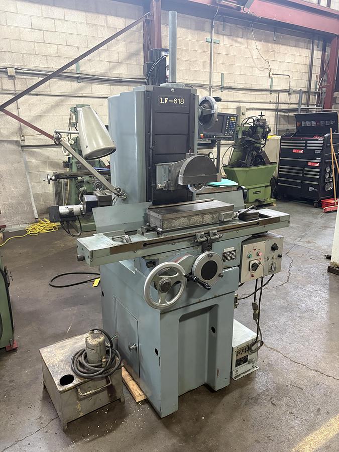 Used LIEN FENG 6" X 18" MANUAL SURFACE GRINDER