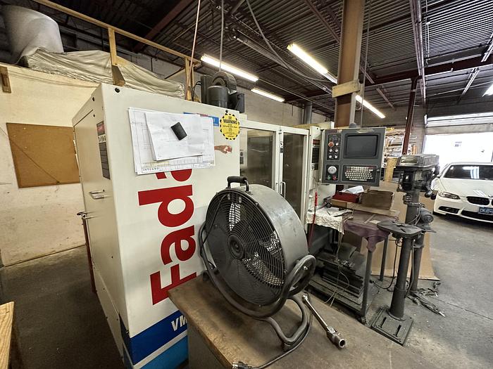 Used 22"X, 16"Y, 20"Z, FADAL, VMC-2216HT