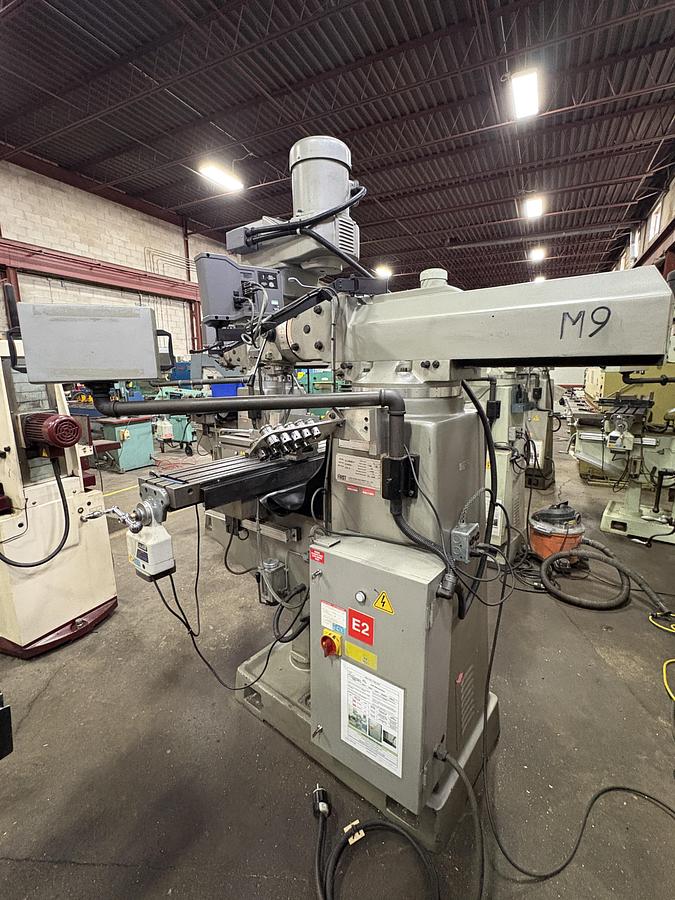 Used 10" x 50", FIRST, LC-185VSX-B, VERTICAL MILLING MACHINE