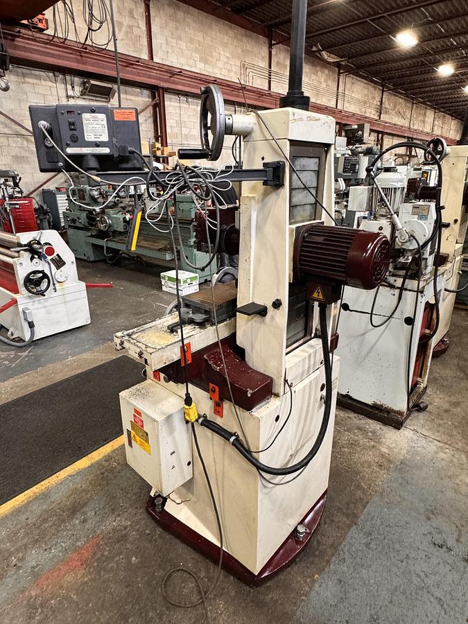 Used 6" X 18", CHEVALIER ,FSG-618M, MANUAL SURFACE GRINDER, W/ DRO FOR Z-AXIS