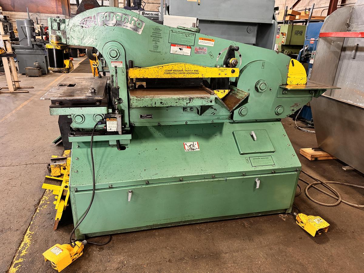 Used 90 TON, PIRANHA P90 HYDRAULIC IRONWORKER -2012