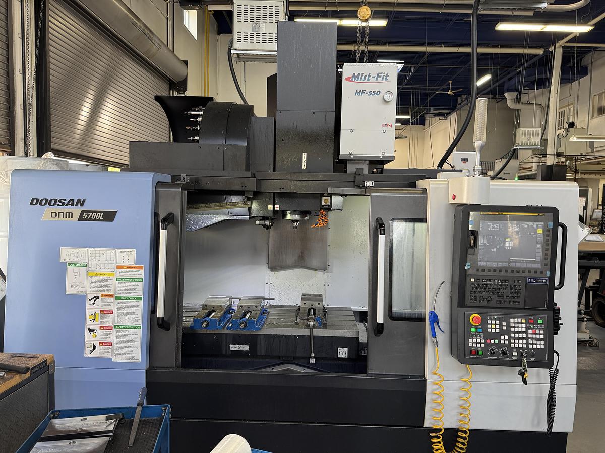 Used 2022 DOOSAN MODEL DNM 5700L CERTICAL MACHINING CENTER