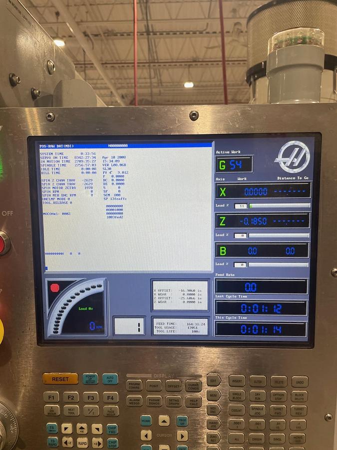 Used HAAS, SL-30T, 2006, CNC LATHE