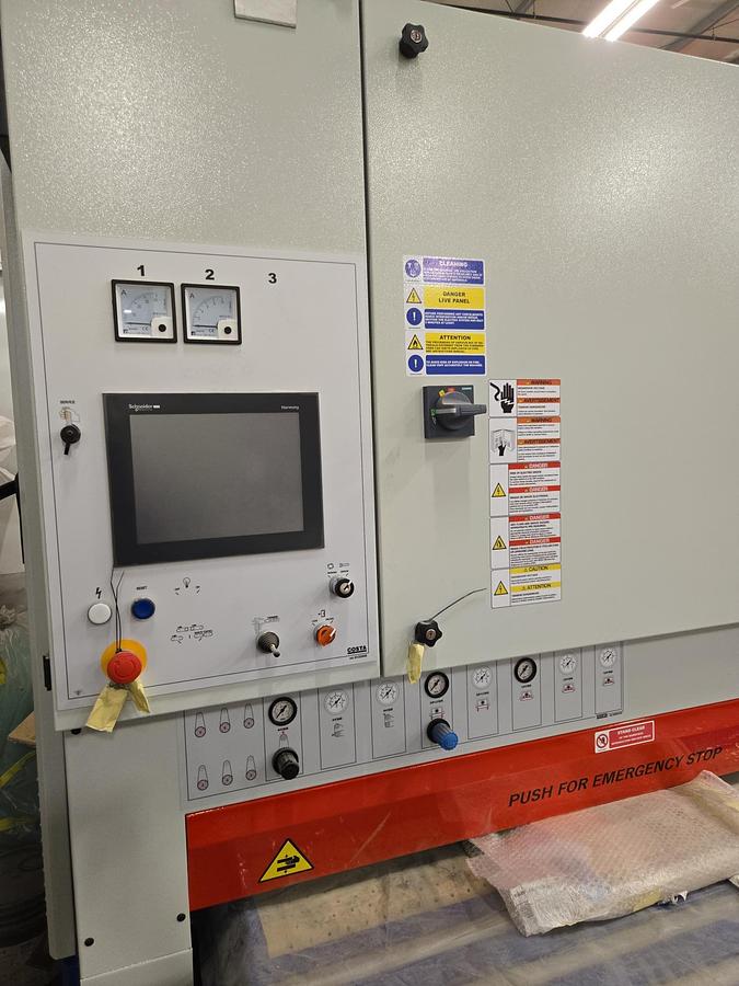 Used COSTA DEBURRING MACHINE -NEW NEVER USED 