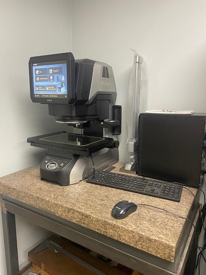 Used KEYENCE, OPTICAL MEASURING MACHINE, MODEL IM-7030, 2019