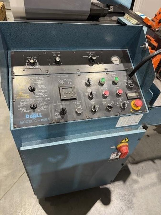 Used 12" X 12", DOALL, MODEL C-305A, FULLY AUTOMATIC HORIZONTAL BANDSAW, 2014