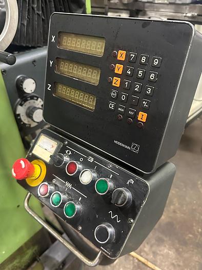 Used DECKEL, FP4M, 19.7"X, 15.7"Y, 15.7"Z, TOOLMAKERS UNIVERSAL MILLING MACHINE