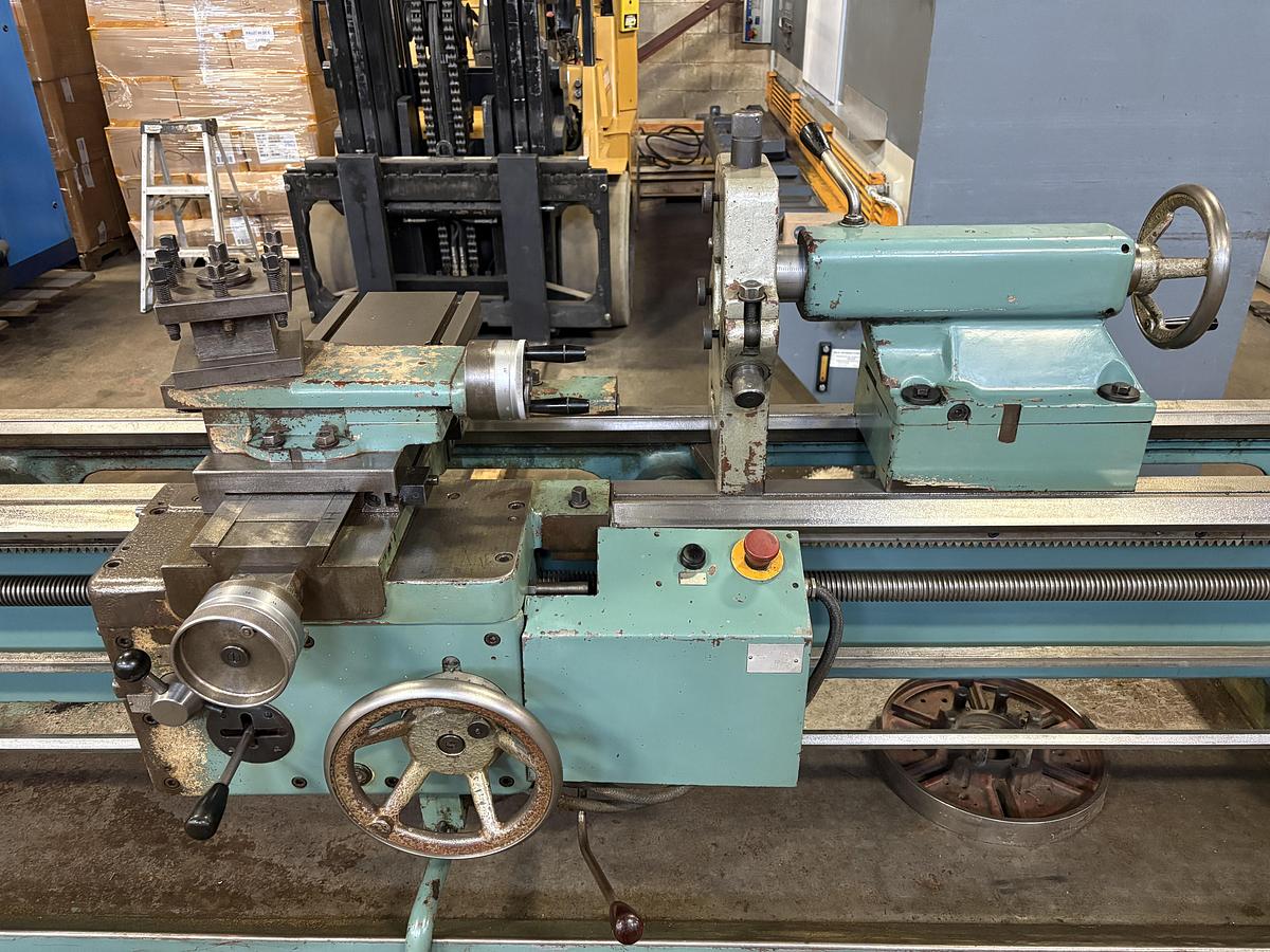 Used TOS SN 50 C , 20" x 80" Engine lathe