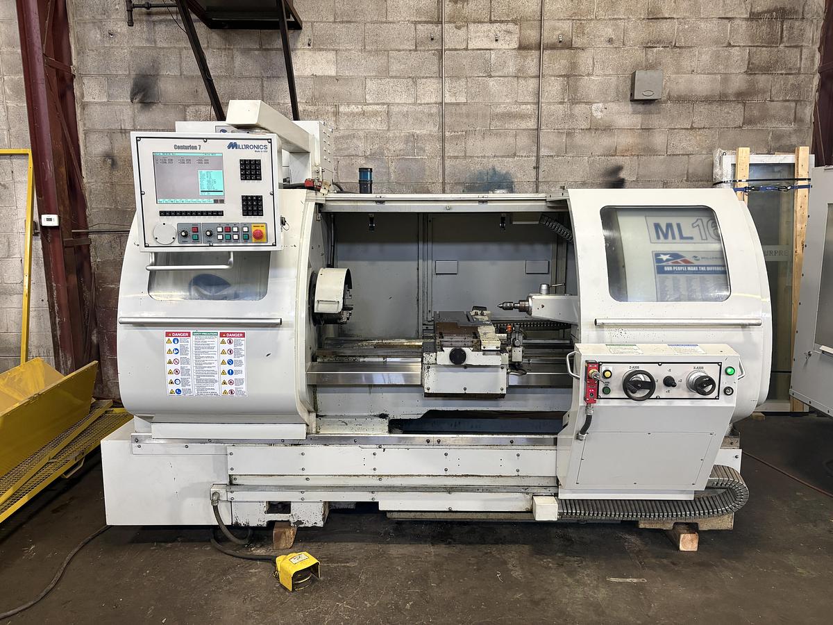 Used MILTRONICS ML-16, 2007, CNC TEACH LATHE