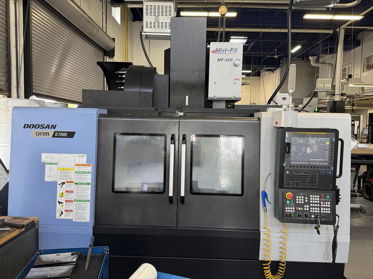 Used 2022 DOOSAN MODEL DNM 5700L CERTICAL MACHINING CENTER