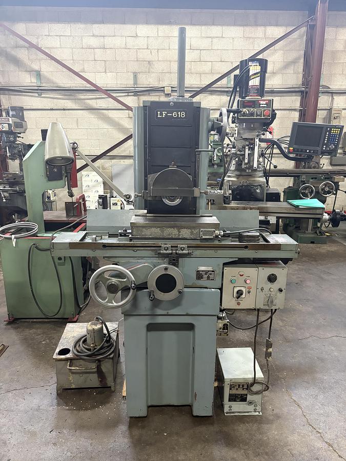 Used LIEN FENG 6" X 18" MANUAL SURFACE GRINDER