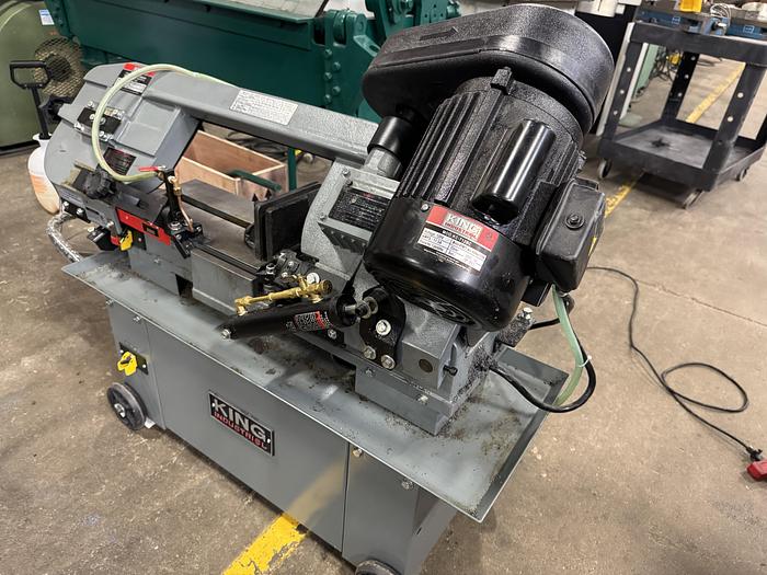 Used KING 7" X 12" HORIZONTAL /VERTICAL BANDSAW - 2021