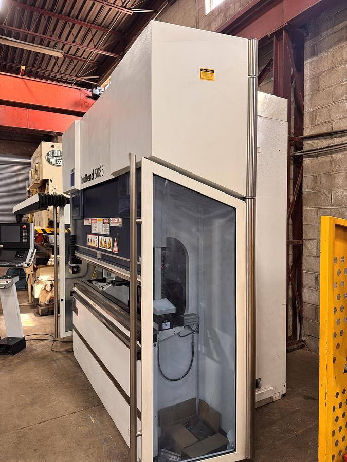Used 86 TON X 87", TRUMPF, 2017, MODEL TRUBEND 5085, CNC HYDRAULIC PRESS BRAKE