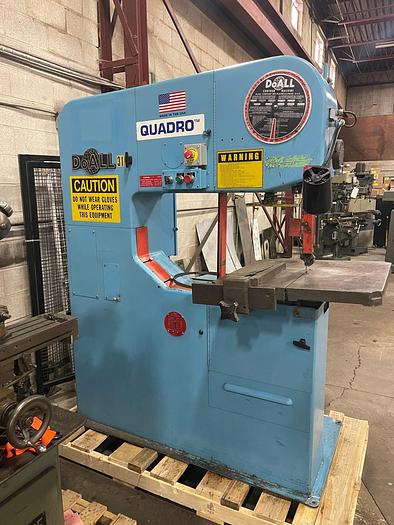Used 13" x 36" DOALL, VERTICAL BANDSAW