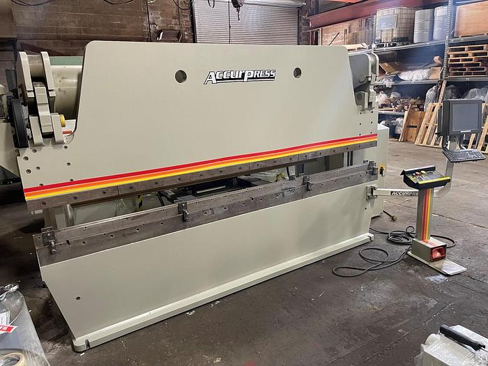 Used 175 TON X 12', ACCURPRESS, CNC HYDRAULIC PRESS BRAKE 717512