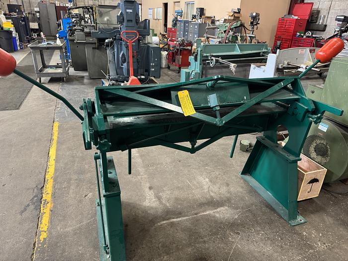 Used 12 GA. X 48" TENNSMITH, BOX & PAN FINGER BRAKE - 2019