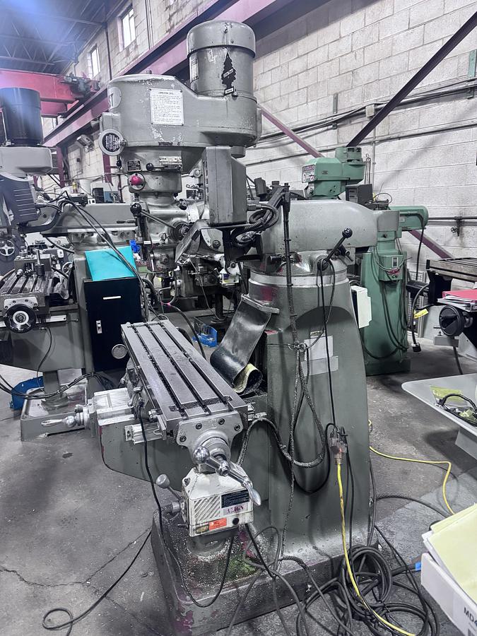 Used 9” X 42”, FIRST, LC-1-1/2VS, VERTICAL MILLING MACHINE