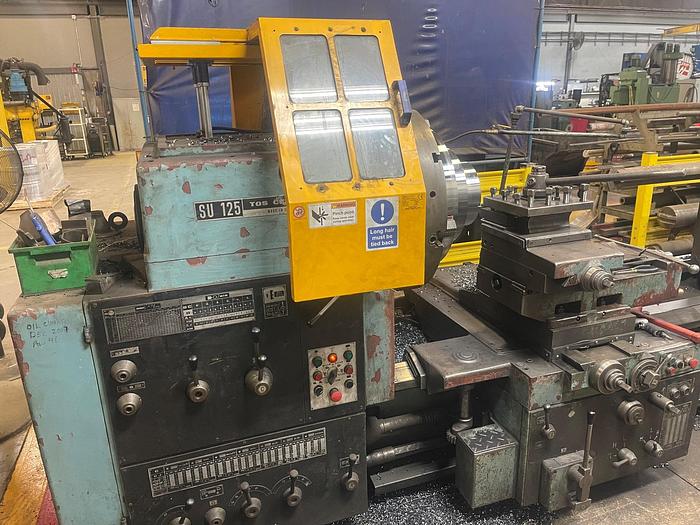 Used 40" x 240" TOS, HEAVY DUTY ENGINE LATHE, MODEL SU125