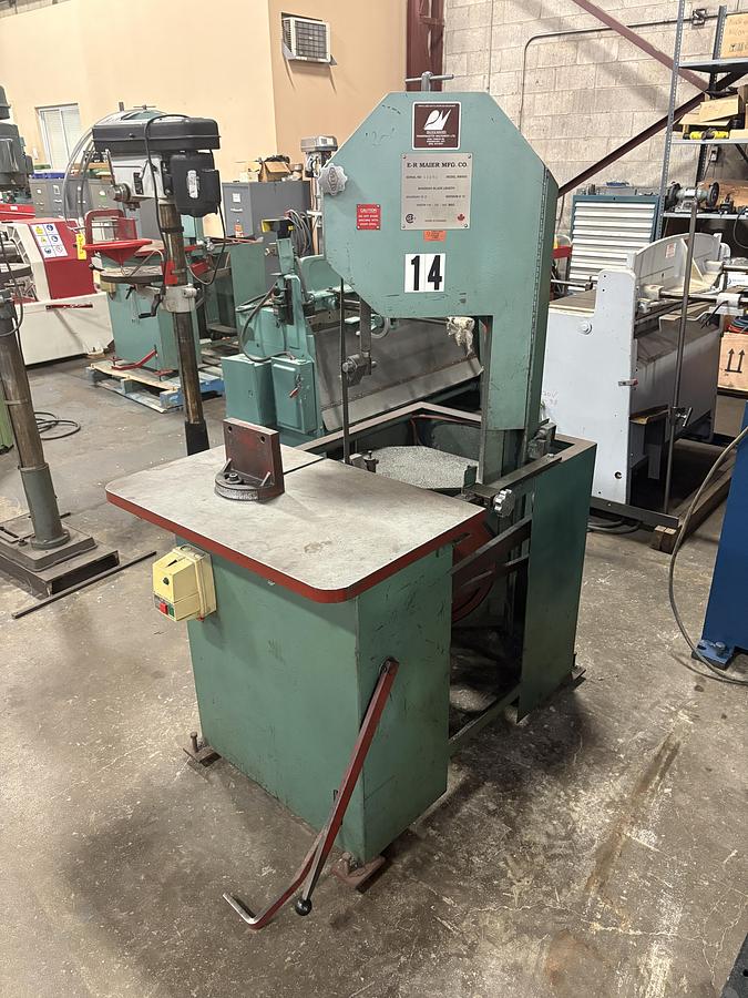 Used E-R MAIER, KM1012, ROLL IN BAND SAW