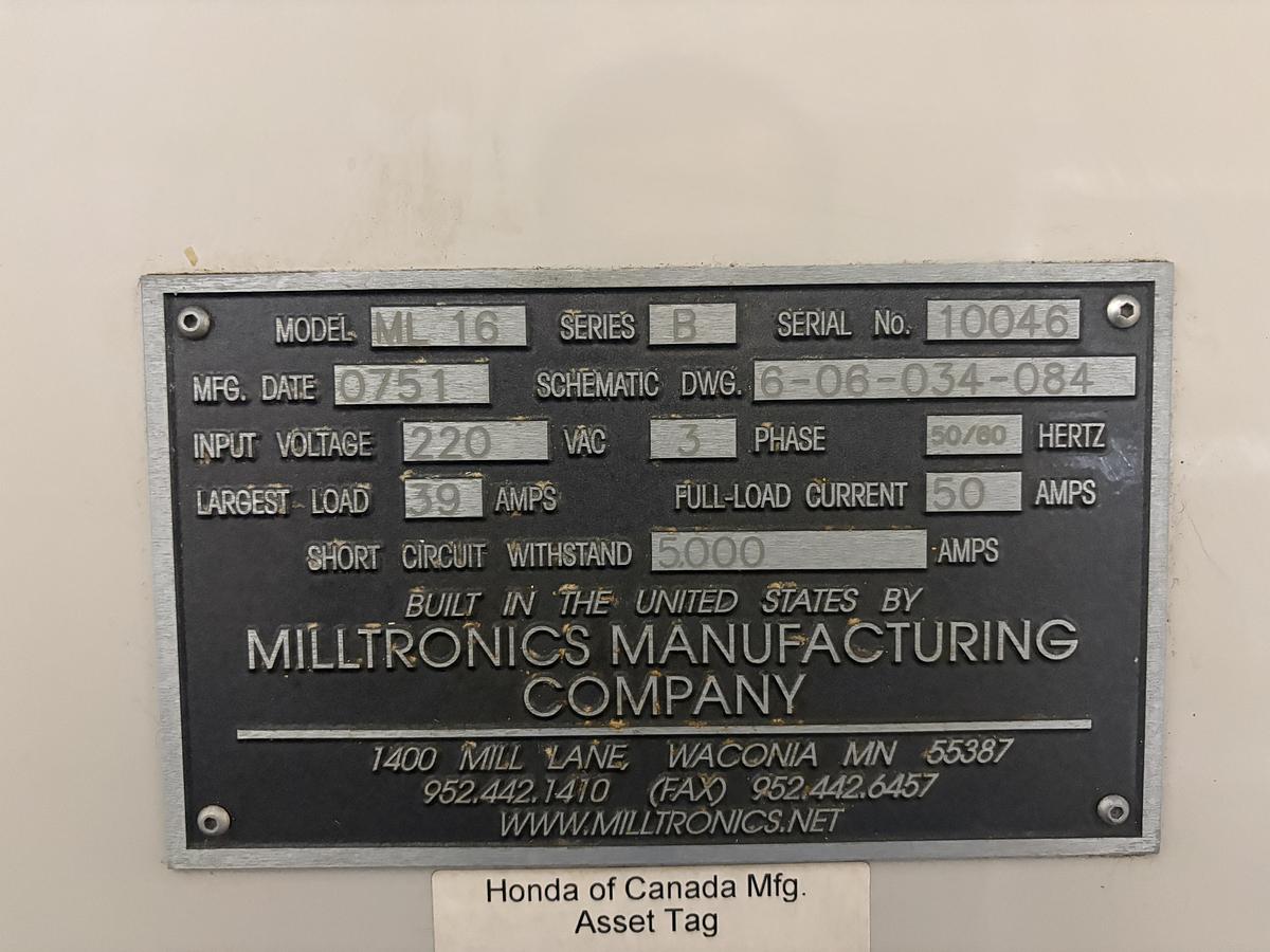 Used MILTRONICS ML-16, 2007, CNC TEACH LATHE