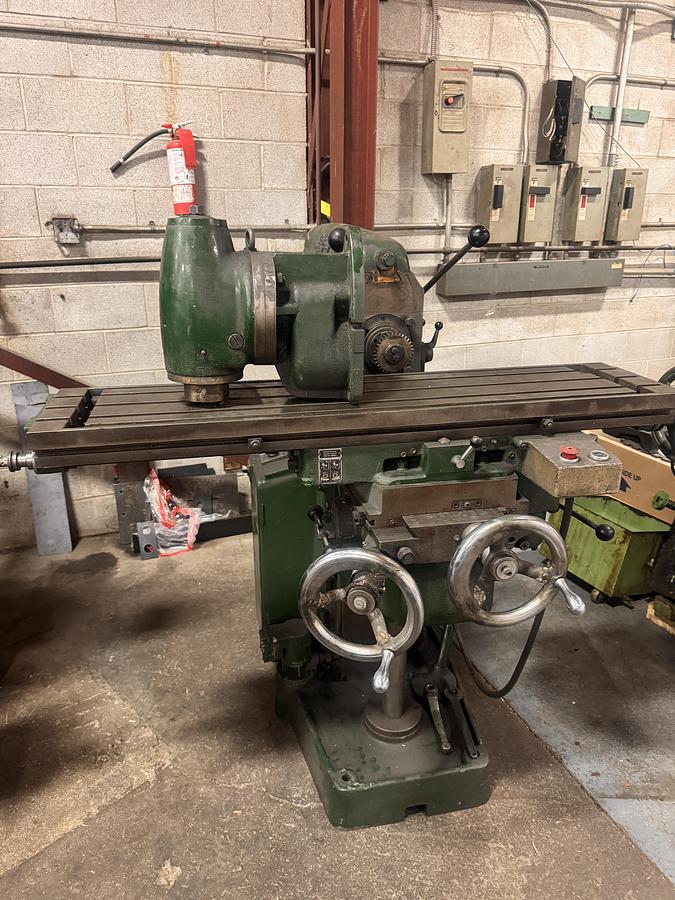Used 12" x 51" VILH PEDERSEN, UNIVERSAL TOOLROOM MILL