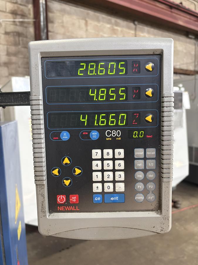 Used 12" x 60", FORWARD YS-6BVS, BED STYLE MILLING MACHINE