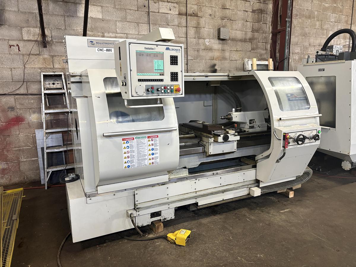 Used MILTRONICS ML-16, 2007, CNC TEACH LATHE
