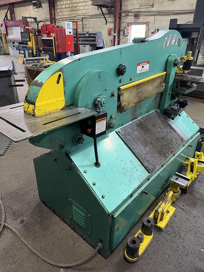 Used 90 TON, PIRANHA P90 HYDRAULIC IRONWORKER -2012