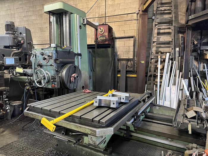 Used Used 1967 TOS W100 BORING MILL in Concord, Ontario, Canada