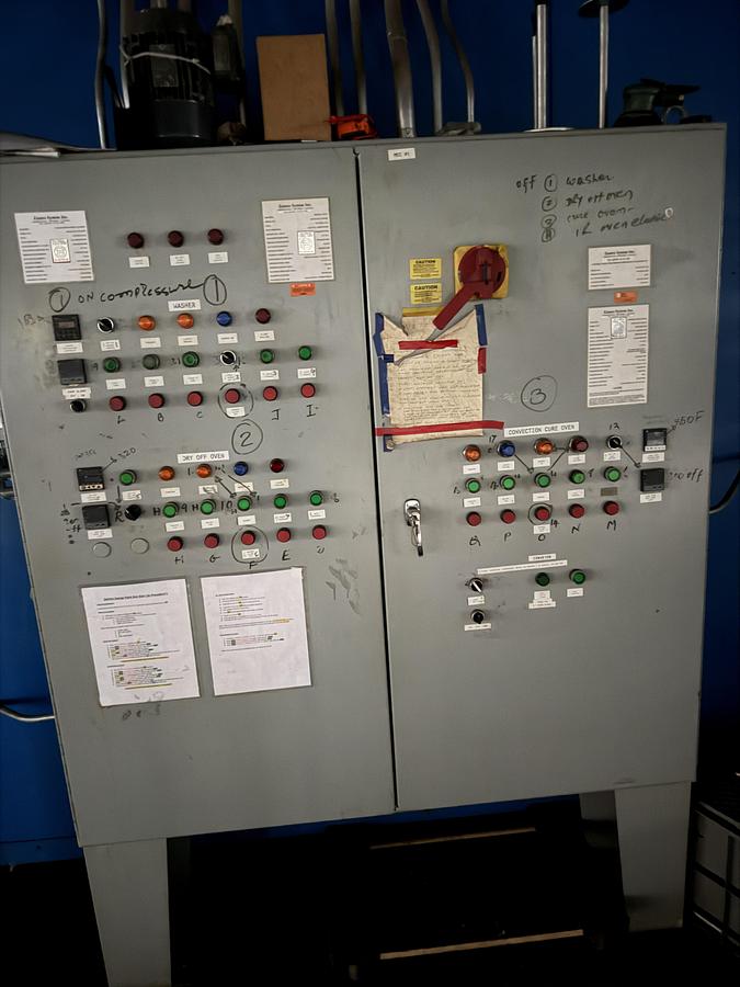 Used ZAMCO COMPLETE POWDER COAT LINE -2015