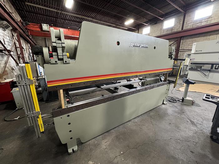 Used ACCURPRESS 12' x 100 TON CNC PRESS BRAKE MODEL 710012