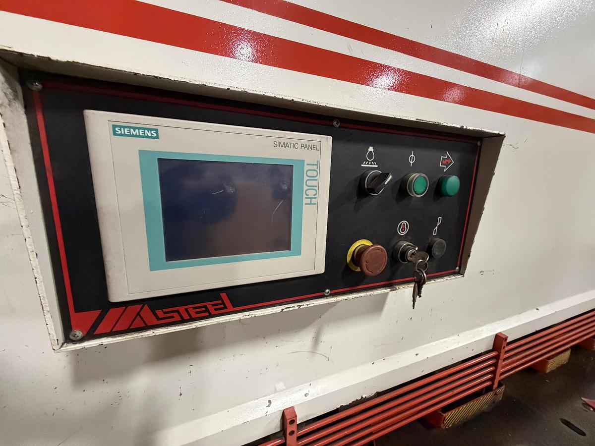 Used 1/2" X 12' MASTEEL, 2016, HYDRAULIC SHEAR