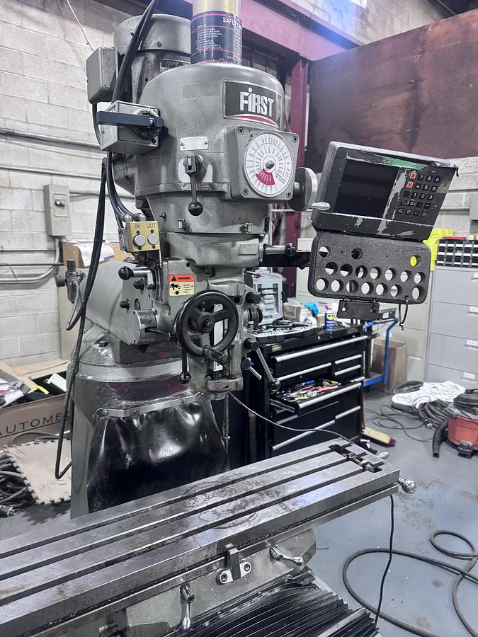 Used 9" X 42", FIRST,  LC-1-1/2VS, VERTICAL MILLING MACHINE